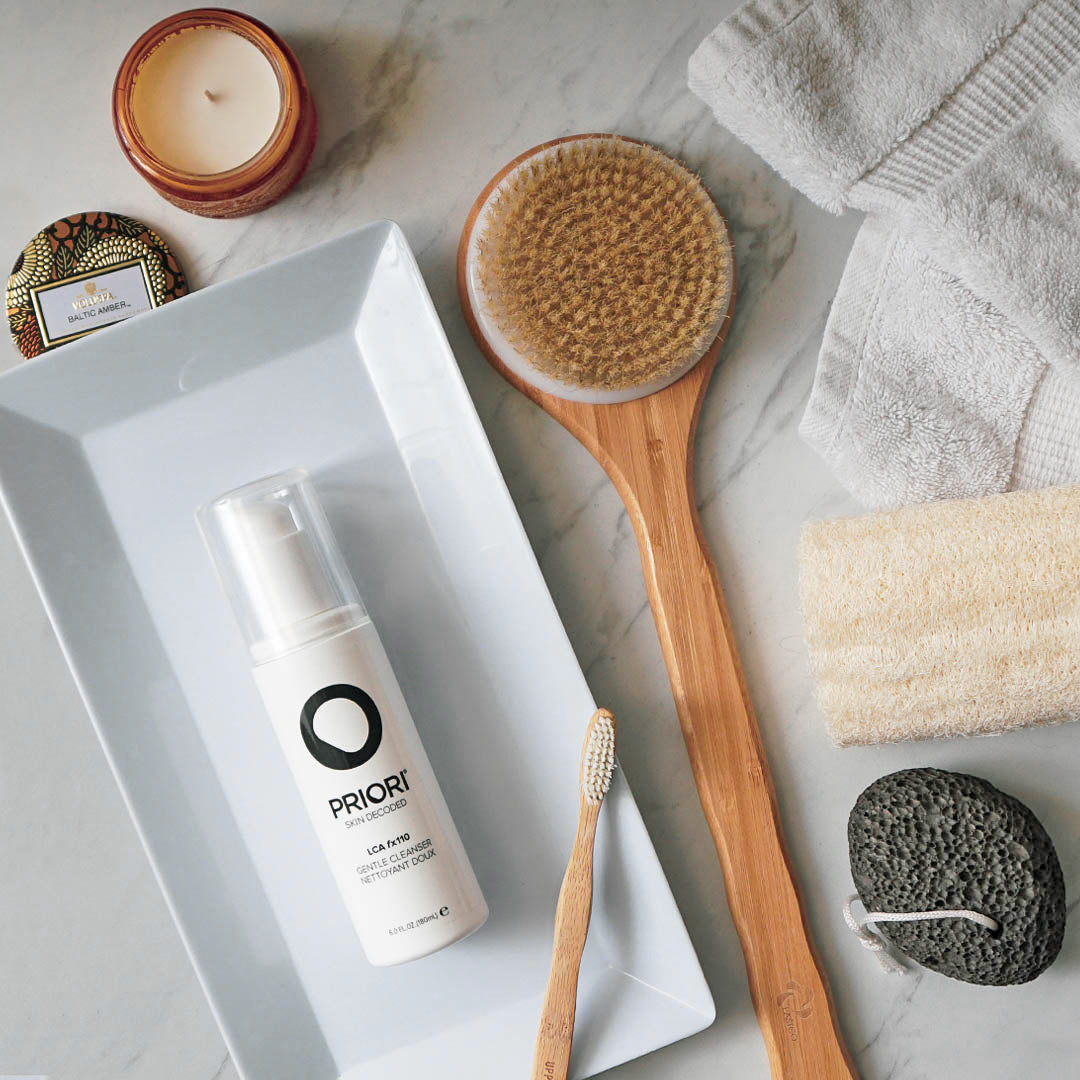 PRIORI LCA Daily Gentle Facial Cleanser as part of your daily routine 5