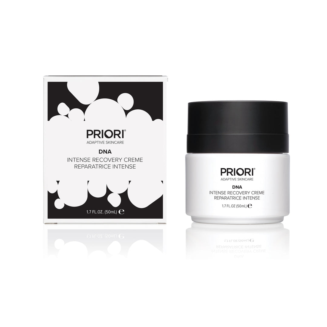 PRIORI DNA Intense Recovery Moisturizing Face Cream Product and Packaging 1